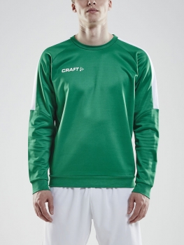 Craft Progress R-Neck Trainingssweatshirt - Grün/Weiß