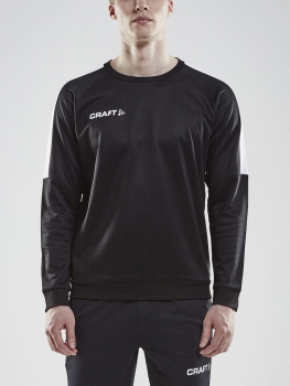 Craft Progress R-Neck Trainingssweatshirt - Schwarz/Weiß