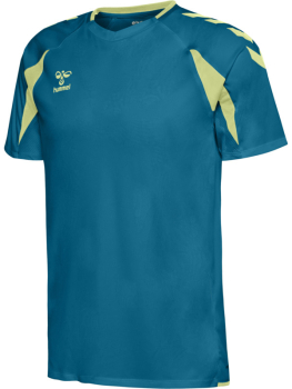 Damen Hummel Core 2.0 Trikot CELESTIAL/ PALE LIME YELLOW