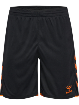 Preview: Kinder Hummel Core 2.0 Shorts BLACK/ ORANGE TIGER
