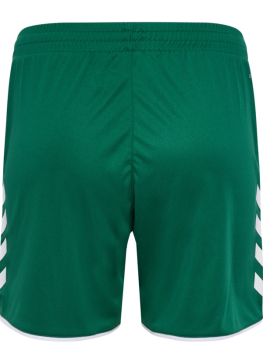 Preview: Damen Hummel Core 2.0 Shorts EVERGREEN/ WHITE