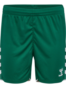 Preview: Damen Hummel Core 2.0 Shorts EVERGREEN/ WHITE