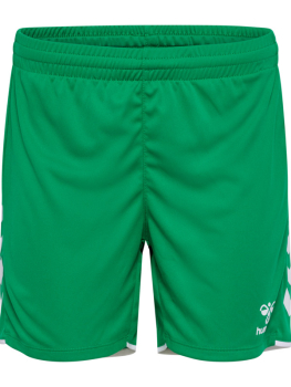 Preview: Damen Hummel Core 2.0 Shorts JELLY BEAN/ WHITE