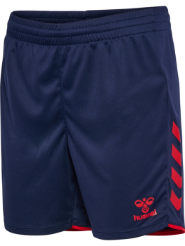 Damen Hummel Core 2.0 Shorts MARINE/ TRUE RED