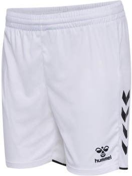 Damen Hummel Core 2.0 Shorts WHITE/ BLACK