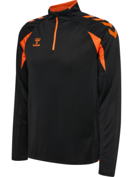 Hummel Core 2.0 Half Zip BLACK/ORANGE