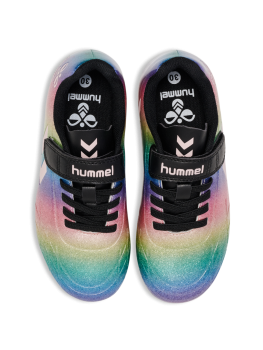 Kinder Fußballschuhe Klett - Hummel Top Star FG Pink-A-Boo