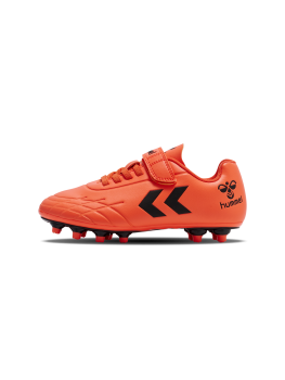 Kinder Fußballschuhe Klett - Hummel Top Star FG Nasturtium