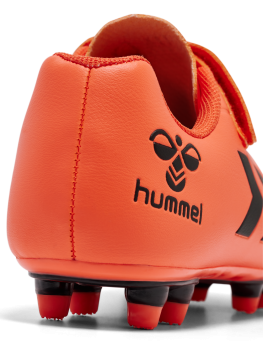Kinder Fußballschuhe Klett - Hummel Top Star FG Nasturtium