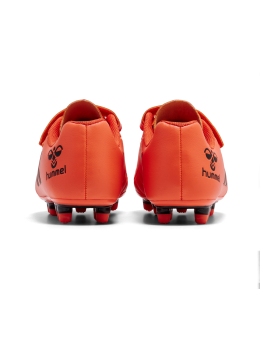 Kinder Fußballschuhe Klett - Hummel Top Star FG Nasturtium