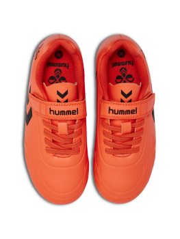 Kinder Fußballschuhe Klett - Hummel Top Star FG Nasturtium