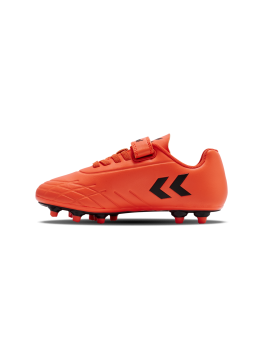 Kinder Fußballschuhe Klett - Hummel Top Star FG Nasturtium