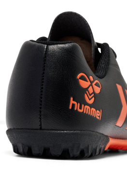 Preview: Kinder Multinocken Fußballschuhe - Hummel Top Star Turf - Schwarz Orange