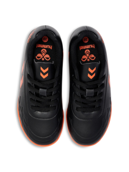 Kinder Multinocken Fußballschuhe - Hummel Top Star Turf - Schwarz Orange