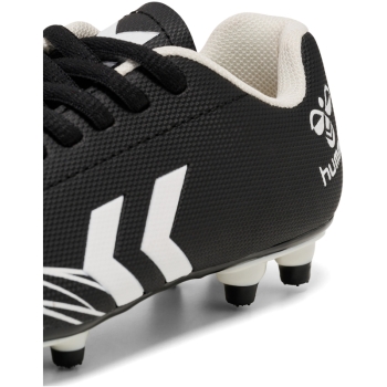 Preview: Hummel Top Star FG Black White - Kinder Fußballschuhe