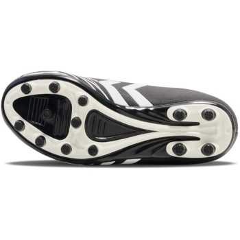Preview: Hummel Top Star FG Black White - Kinder Fußballschuhe Klett