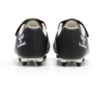 Hummel Top Star FG Black White - Kinder Fußballschuhe Klett