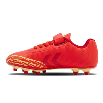 Hummel Top Star FG Hauted Red - Kinder Fußballschuhe Klett