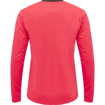 Hummel Schiedsrichter Trikot Langarm - Diva Pink