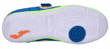 Preview: Joma Top Flex JR 2104 Blau Junior - Kinder Hallensportschuhe