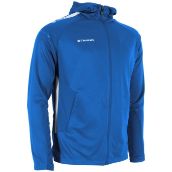 Kinder Kapuzenjacke Stanno First Royalblau
