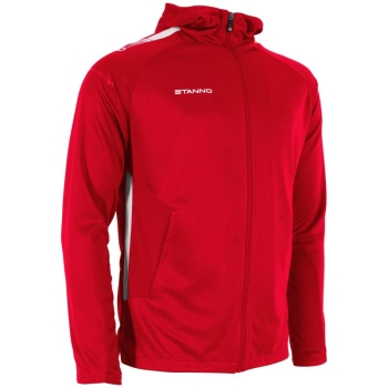 Kinder Kapuzenjacke Stanno First Rot