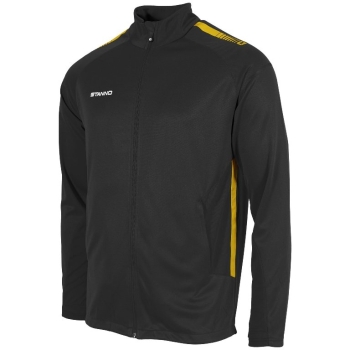 Herren Trainingsjacke Stanno First Schwarz/Gelb