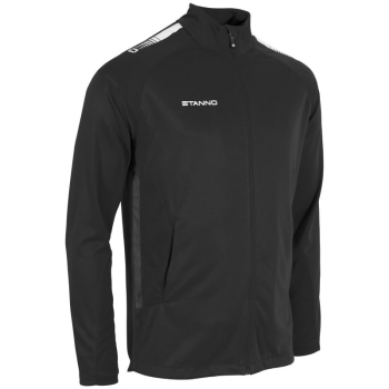 Kinder Trainingsjacke Stanno First Schwarz/Weiß