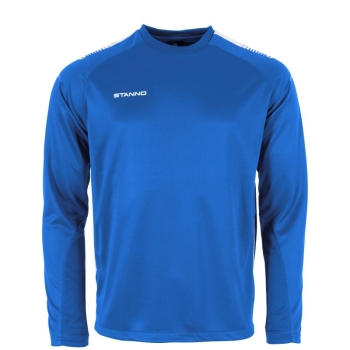 Stanno First Rundhals Sweatshirt Royalblau