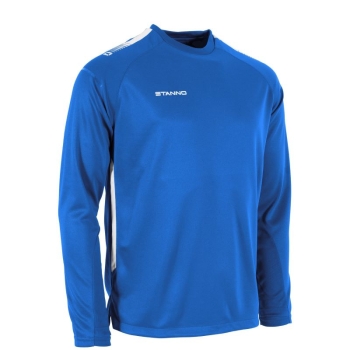 Stanno First Rundhals Sweatshirt Royalblau