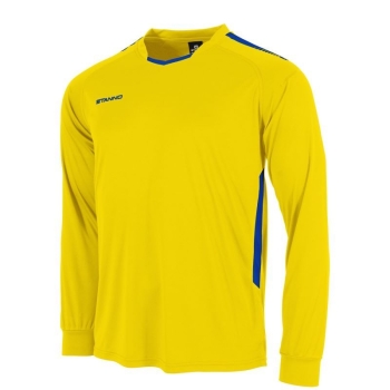 Stanno First Langarm Trikot Gelb/Royalblau