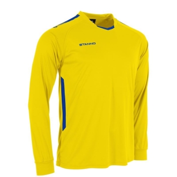 Stanno First Langarm Trikot Gelb/Royalblau