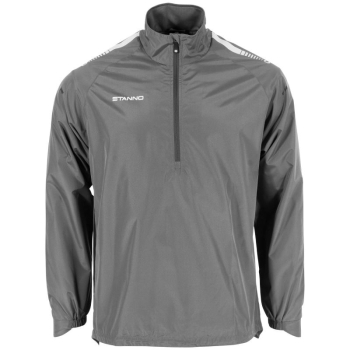 Windbreaker Stanno First Half Zip Grau