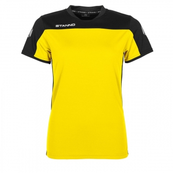 Stanno Pride Damen Trainingsshirt Gelb-Schwarz