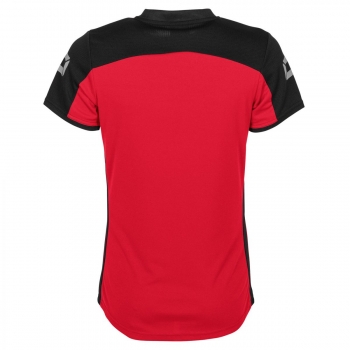 Stanno Pride Damen Trainingsshirt Rot-Schwarz