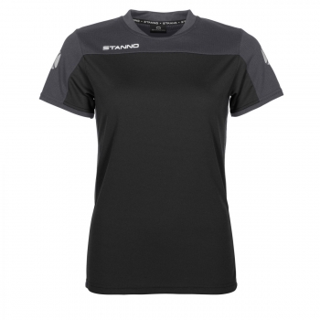 Stanno Pride Damen Trainingsshirt Schwarz-Anthrazit