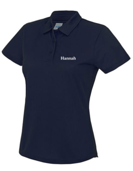 Damen Poloshirt - Dunkelblau - RVV BE