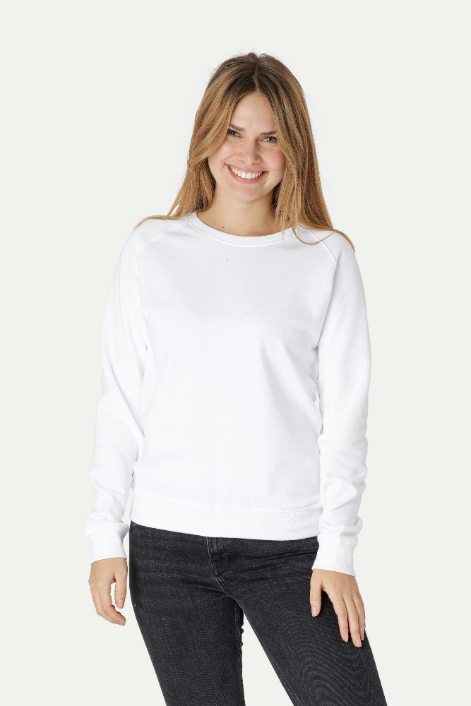damen sweatshirts weiss