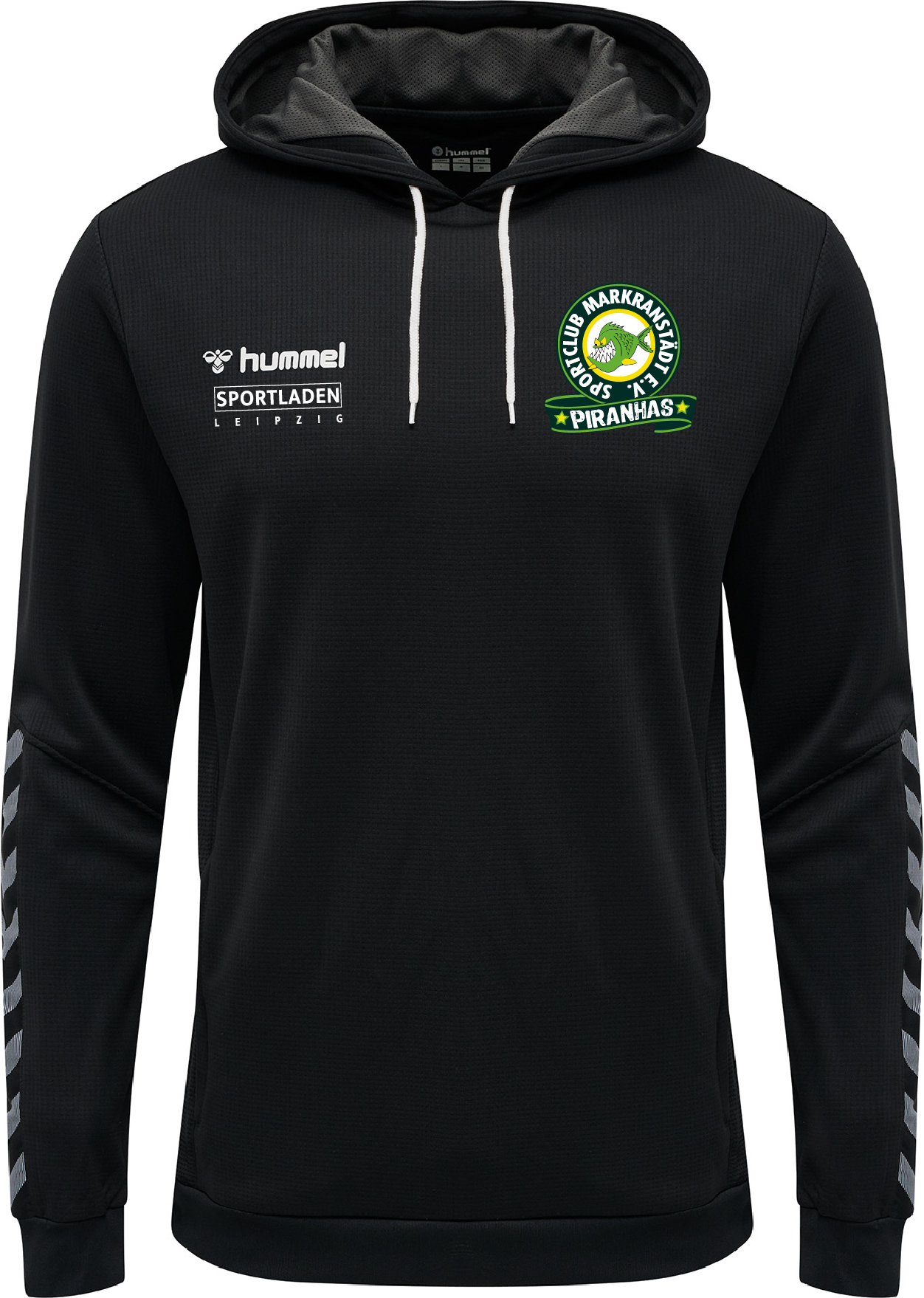 Damen Hummel Authentic Poly Hoodie SCM Schwarz