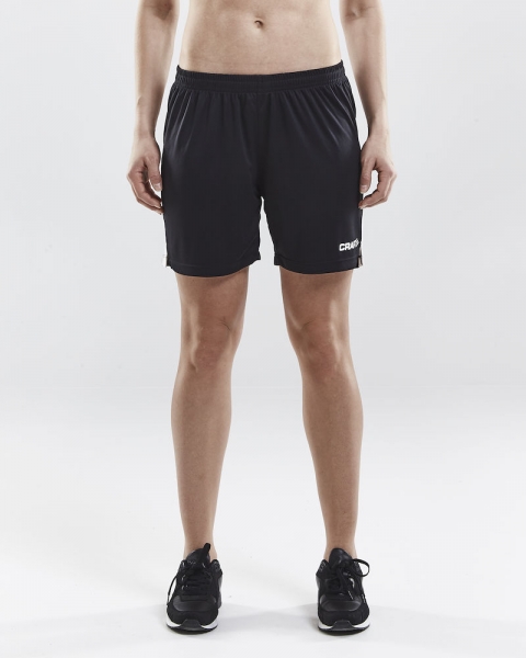 Damen Craft Progress Short Contrast - Schwarz/Weiß