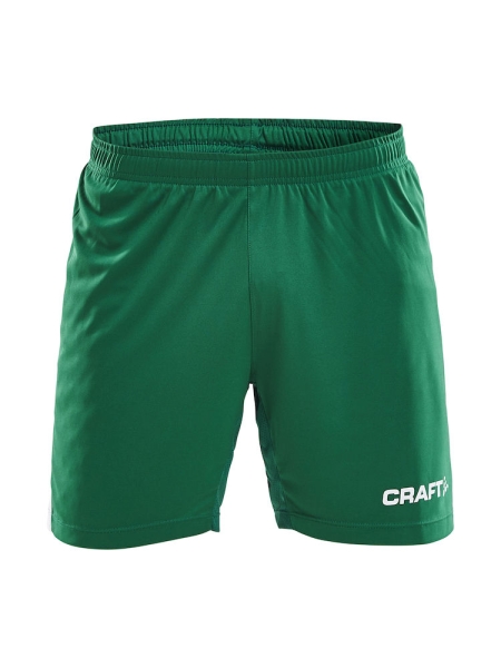 Herren Craft Progress Short Contrast - Grün/Weiß