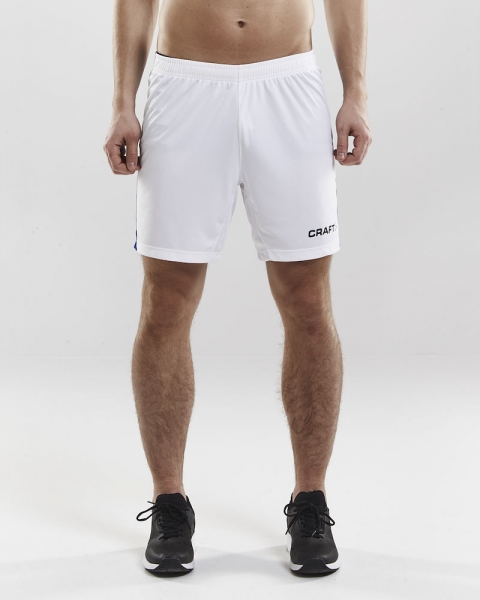 Herren Craft Progress Short Contrast - Weiß/Blau