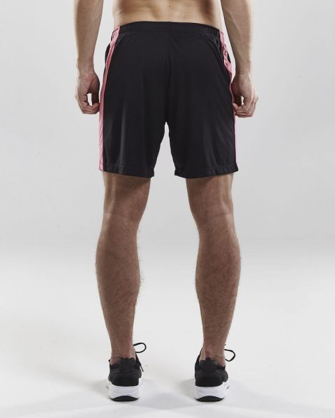 Herren Craft Progress Short Contrast - Schwarz/Pink