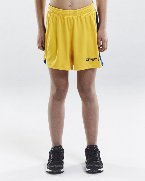 Kinder Craft Progress Short Contrast - Gelb/Blau