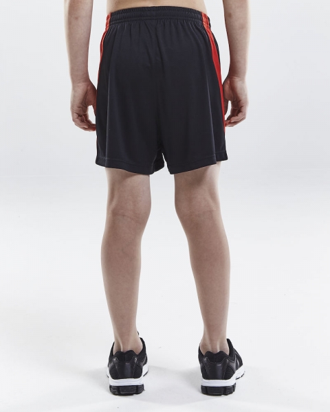 Kinder Craft Progress Short Contrast - Schwarz/Rot