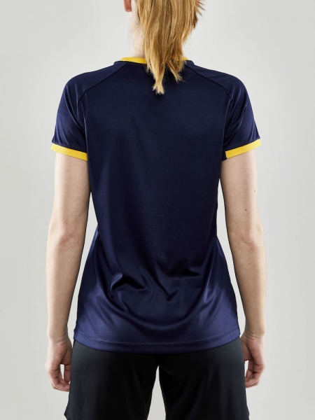 Damen Craft Progress 2.0 Graphic Trikot Marine/Gelb
