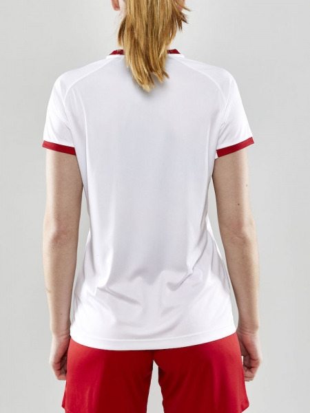 Damen Craft Progress 2.0 Graphic Trikot Weiß/Rot