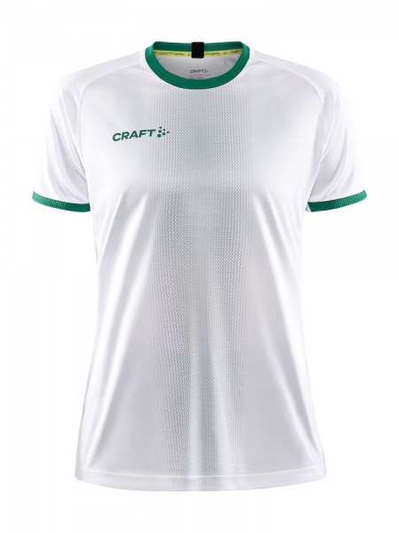 Damen Craft Progress 2.0 Graphic Trikot Weiß/Grün