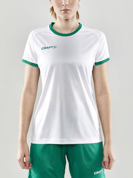 Damen Craft Progress 2.0 Graphic Trikot Weiß/Grün