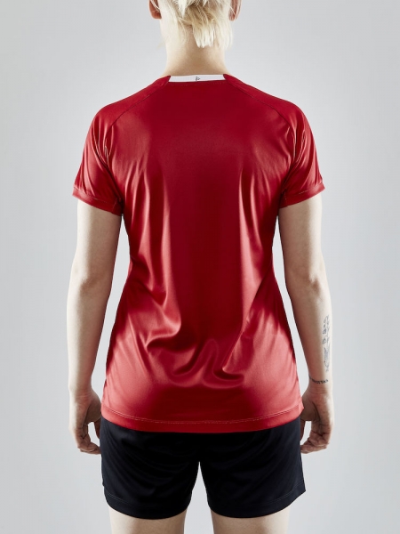 Damen Craft Progress 2.0 Stripe Trikot - Rot/Weiß